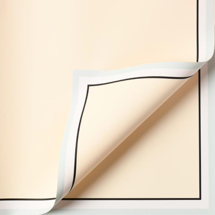 Cornice portafoto con memoria MYHC-39 Carta da regalo impermeabile con fiori da 57×57 cm (±2 cm).
