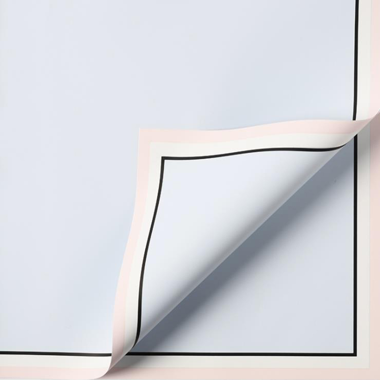 Cornice portafoto con memoria MYHC-39 Carta da regalo impermeabile con fiori da 57×57 cm (±2 cm).