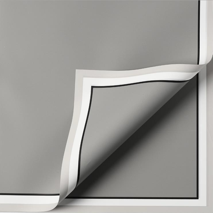 Cornice portafoto con memoria MYHC-39 Carta da regalo impermeabile con fiori da 57×57 cm (±2 cm).