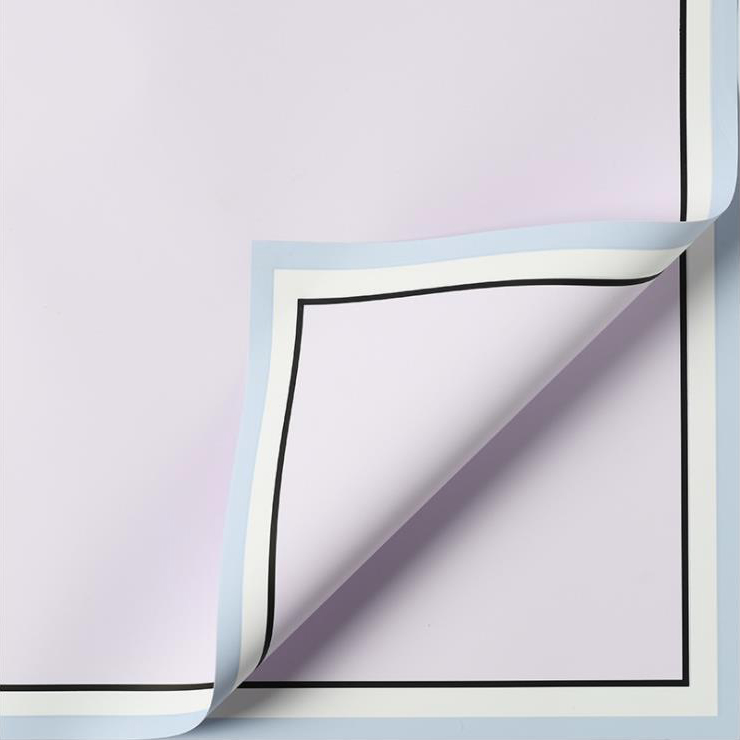 Cornice portafoto con memoria MYHC-39 Carta da regalo impermeabile con fiori da 57×57 cm (±2 cm).