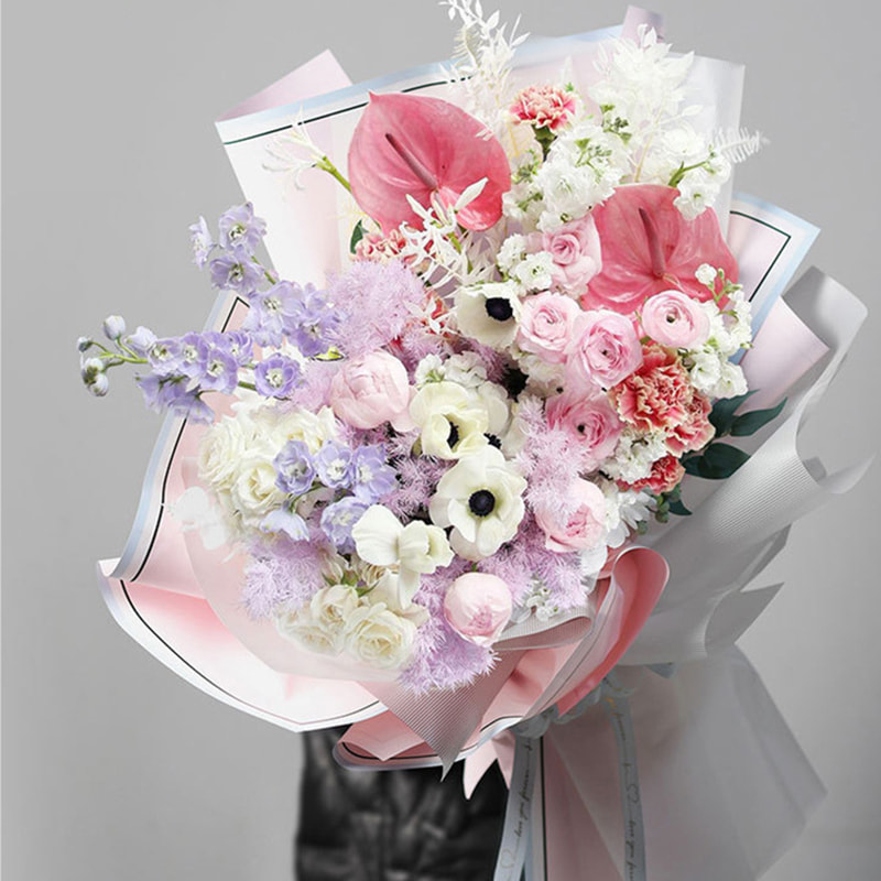 Cornice portafoto con memoria MYHC-39 Carta da regalo impermeabile con fiori da 57×57 cm (±2 cm).