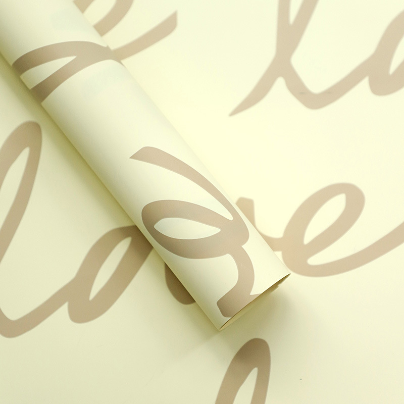 Carta da regalo impermeabile con fiori MYHC-45 Love Pattern Art