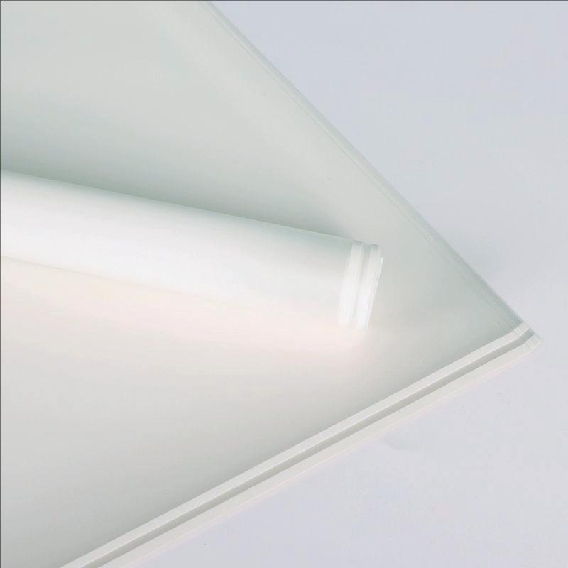 MYHC-54 Pellicola per imballaggio di fiori in plastica a colori sfumati con doppia linea bianca su un lato