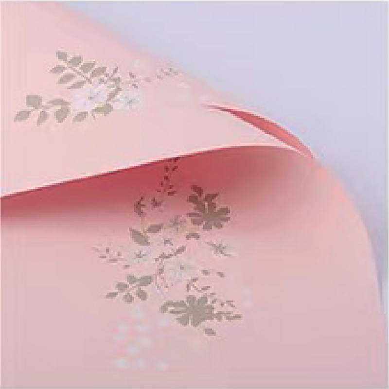 MYHC-55 Pellicola semplice per imballaggio di fiori opachi di colore chiaro