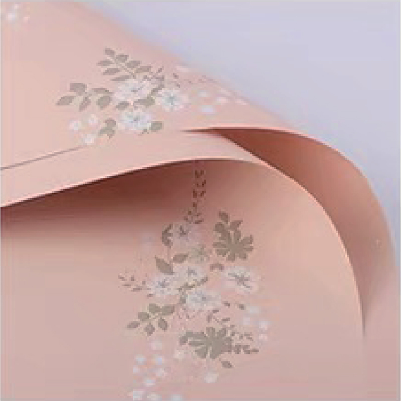 MYHC-55 Pellicola semplice per imballaggio di fiori opachi di colore chiaro