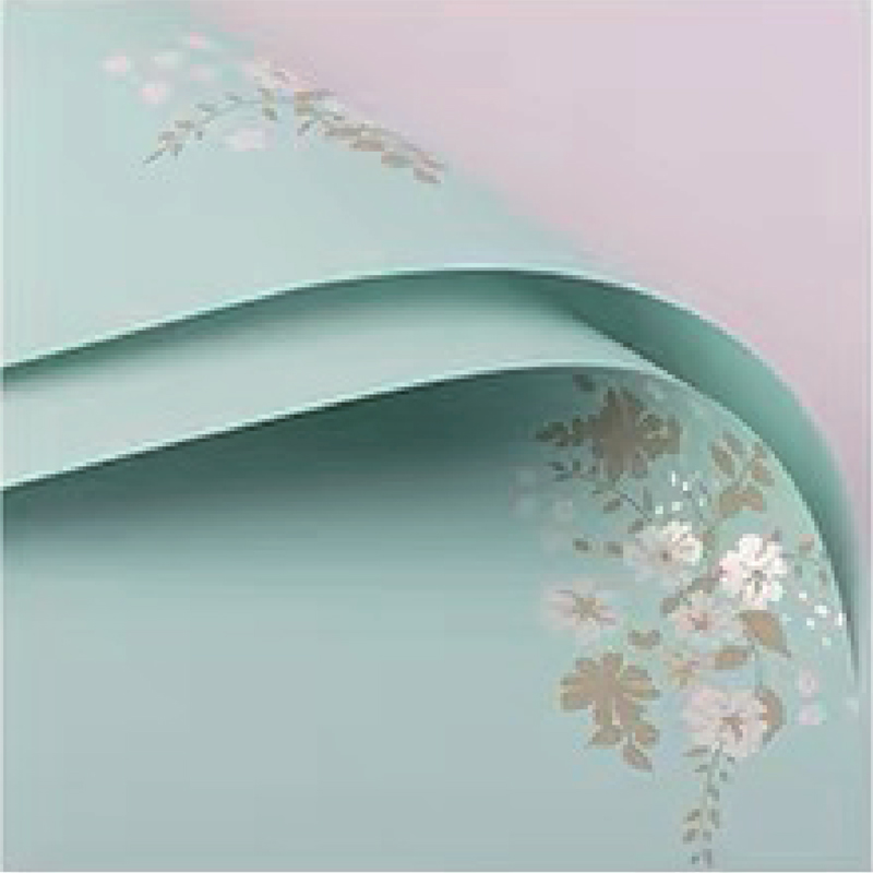 MYHC-55 Pellicola semplice per imballaggio di fiori opachi di colore chiaro