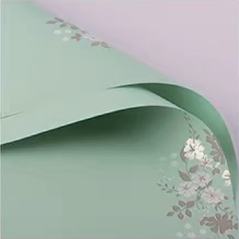 MYHC-55 Pellicola semplice per imballaggio di fiori opachi di colore chiaro