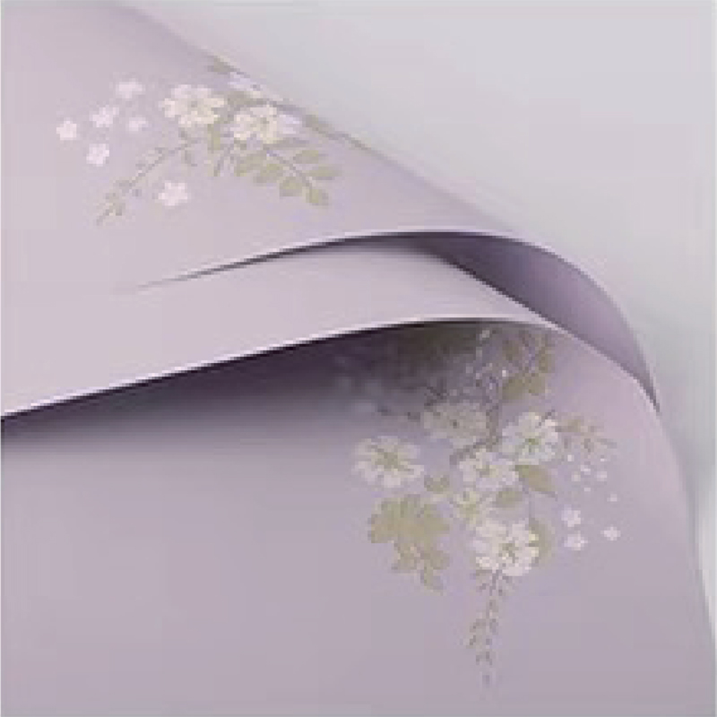 MYHC-55 Pellicola semplice per imballaggio di fiori opachi di colore chiaro