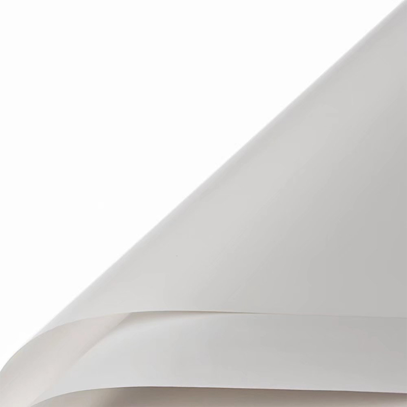 Carta da regalo per fiori traslucidi in tinta unita opaca