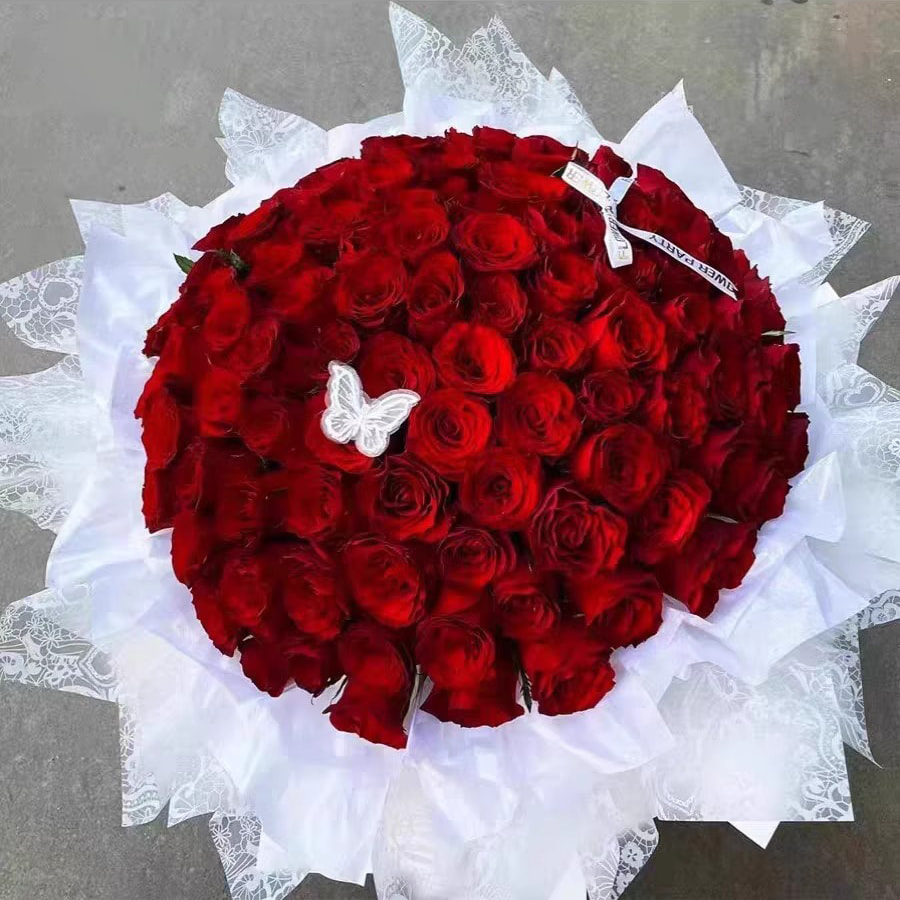 Pellicola per imballaggio di fiori a 6 colori impermeabile al 100%.