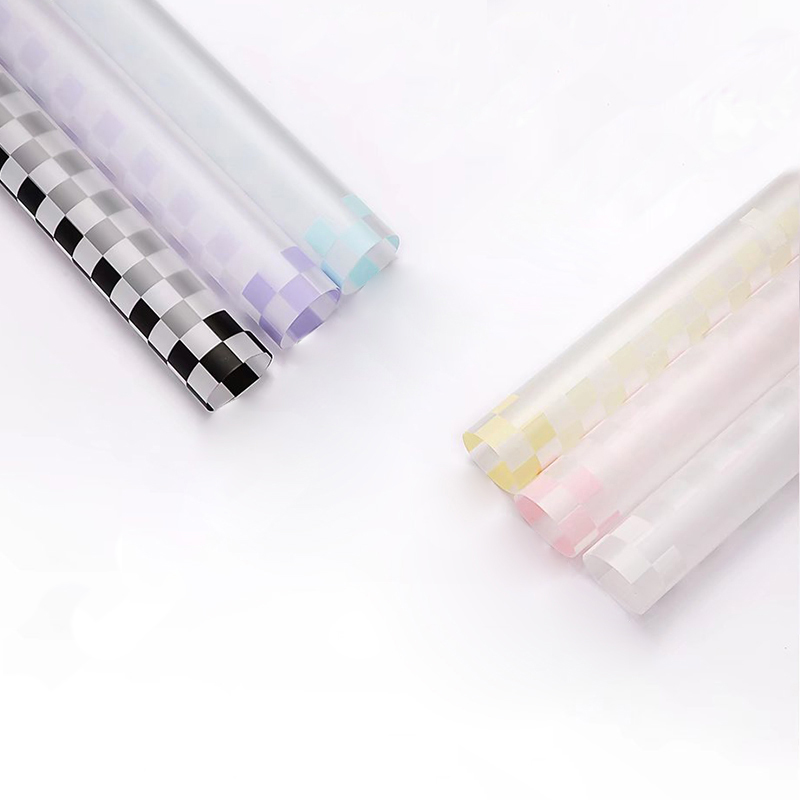Carta da regalo per bouquet scozzese multicolore