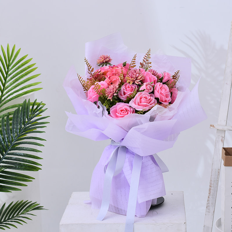 Pellicola per imballaggio di fiori ispessita impermeabile al 100%.