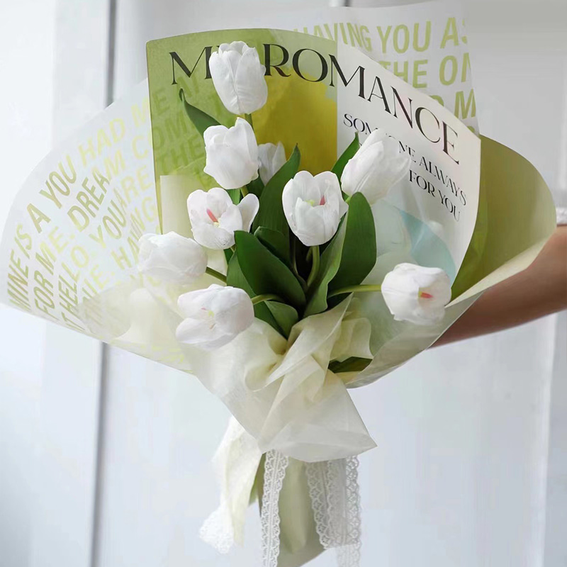 Carta Nossa con rivestimento impermeabile per fiori artistici