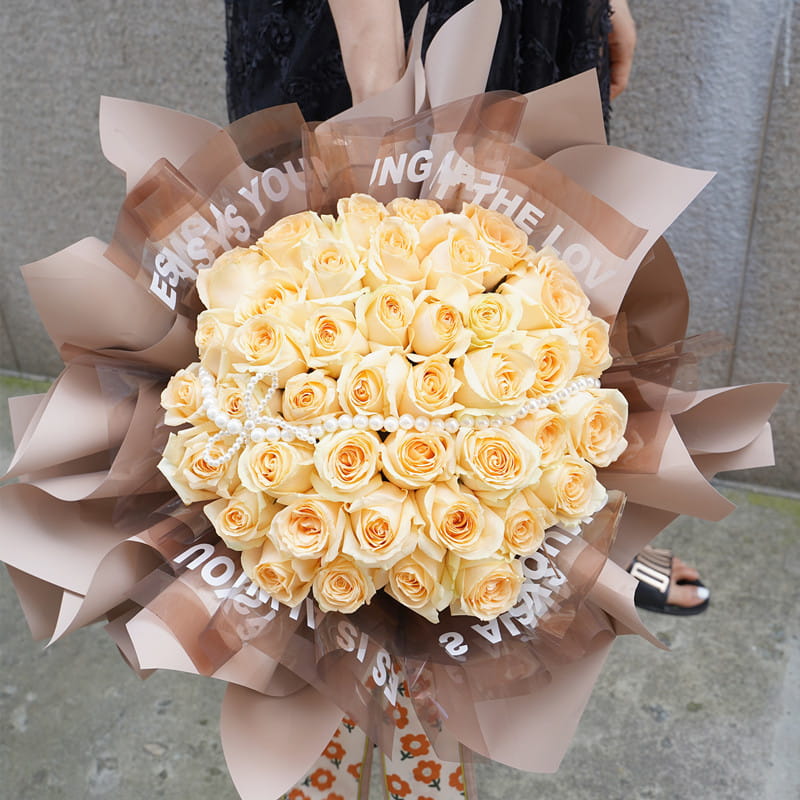 Cellophane per confezioni di fiori da 58 * 58 cm