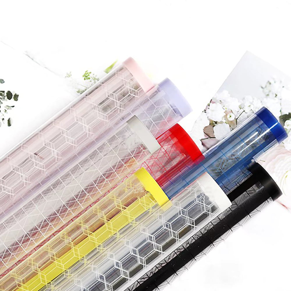 Carta/pellicola per avvolgere fiori in plastica con finitura opaca