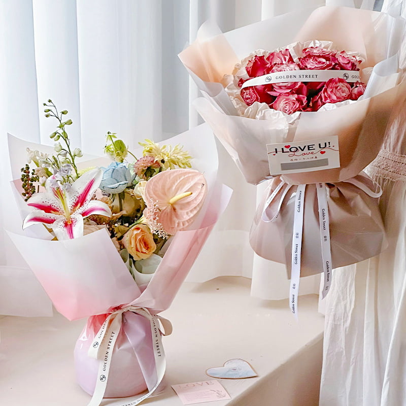 Carta da regalo per fiori OPP da 4,5 milioni
