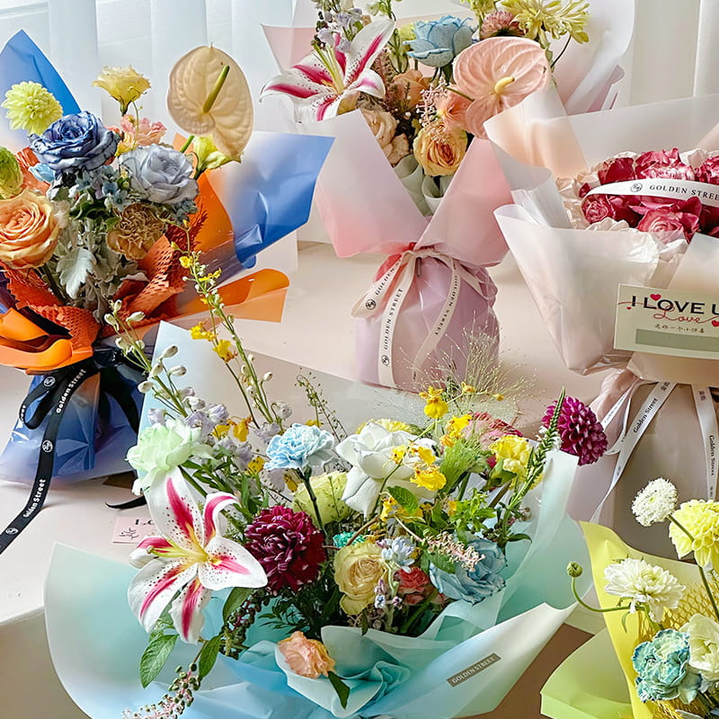 Carta da regalo per fiori OPP da 4,5 milioni