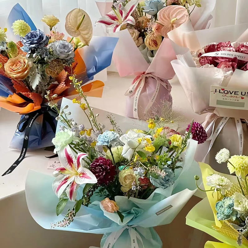 Carta da regalo per fiori OPP da 4,5 milioni