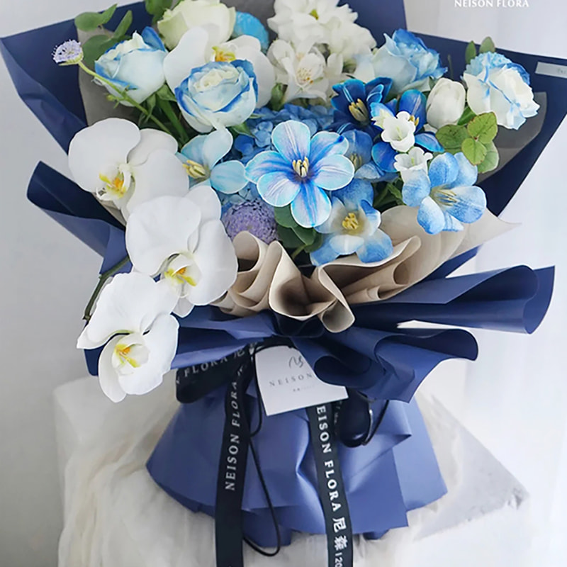 Pellicola per avvolgere fiori in plastica con spessore di 7,5 mil