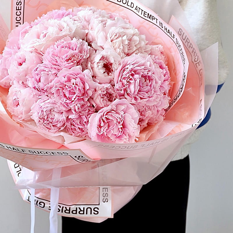 Carta da regalo per fiori di marca Hera in una varietà di colori