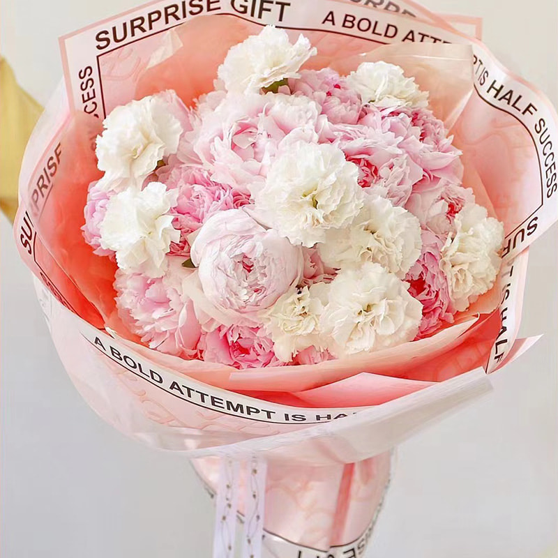 Carta da regalo per fiori di marca Hera in una varietà di colori