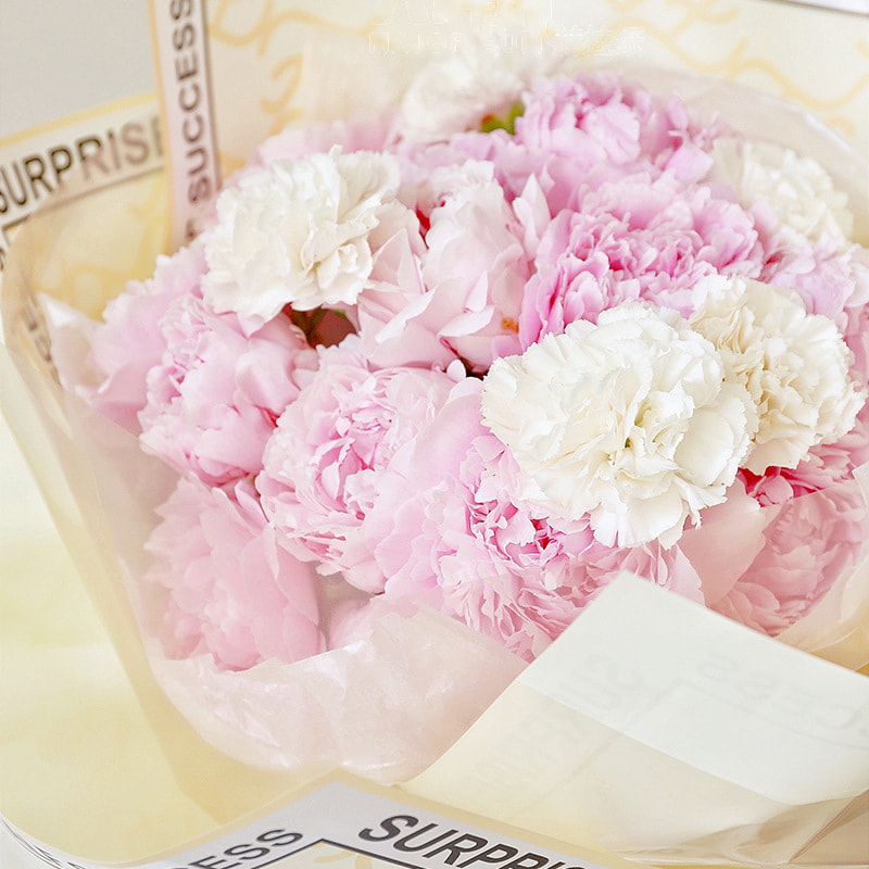 Carta da regalo per fiori di marca Hera in una varietà di colori