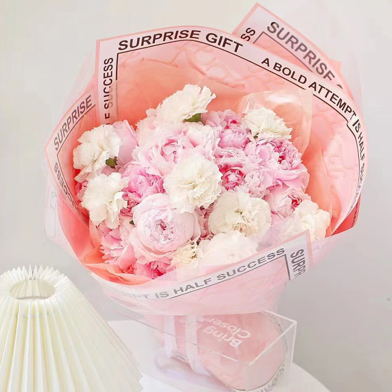 Carta da regalo per fiori di marca Hera in una varietà di colori