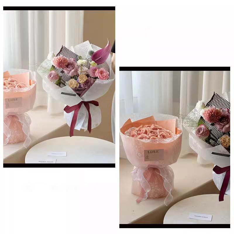 Carta da regalo con fiori Nuosha in vari modelli e stili