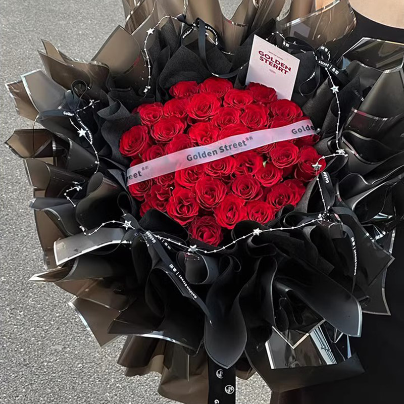 Carta da regalo per fiori con film lucido all'acqua agli ioni d'argento