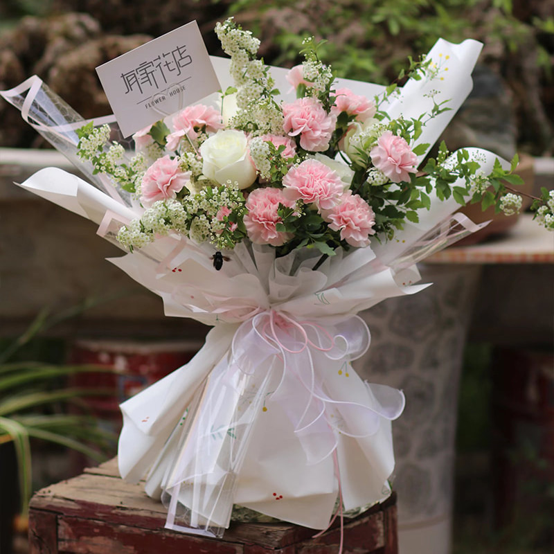 Pellicola per imballaggio di bouquet di fiori in plastica antiappannamento e resistente all'umidità