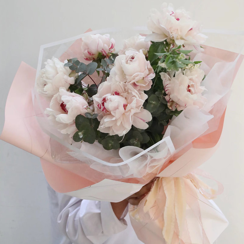 Carta da fiori in plastica opaca spessa