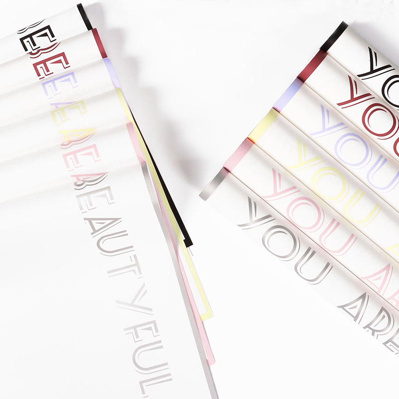 Confezione di bouquet fresco Carta patinata inglese