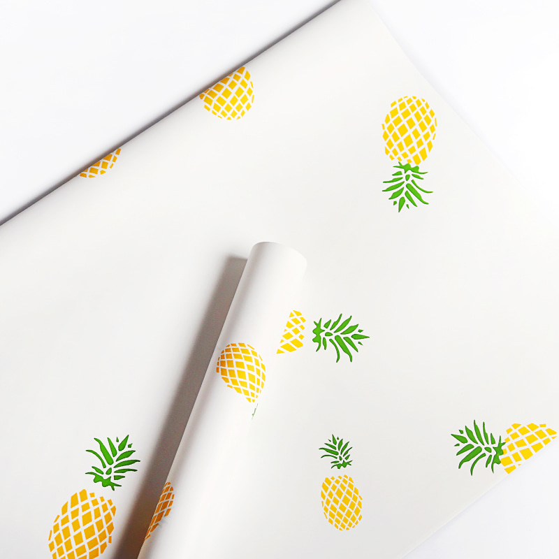 Carta da regalo per bouquet con motivo semplice di frutta