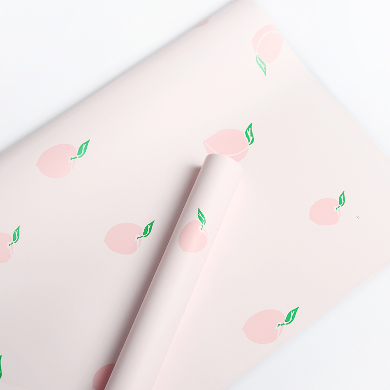 Carta da regalo per bouquet con motivo semplice di frutta