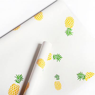 Carta da regalo per bouquet con motivo semplice di frutta
