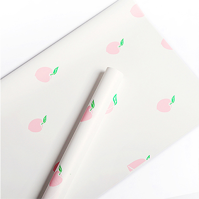 Carta da regalo per bouquet con motivo semplice di frutta