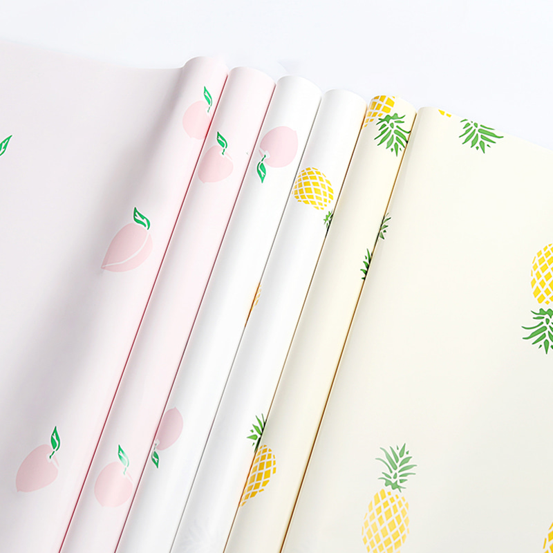 Carta da regalo per bouquet con motivo semplice di frutta
