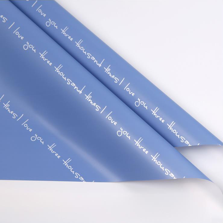 Carta da regalo per bouquet romantico stampata