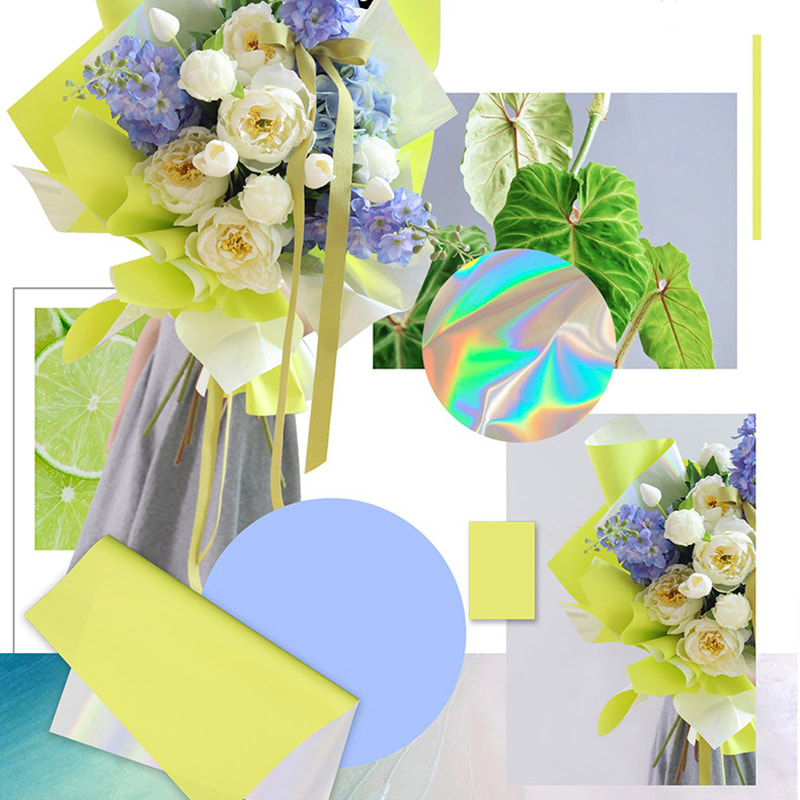 Carta da regalo per bouquet color caramello Fantasia placcata oro