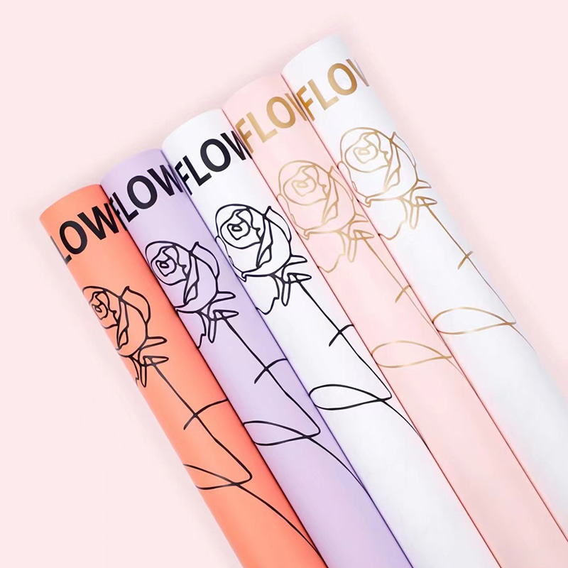 Carta da regalo Flower Love-Bouquet con motivo a rose